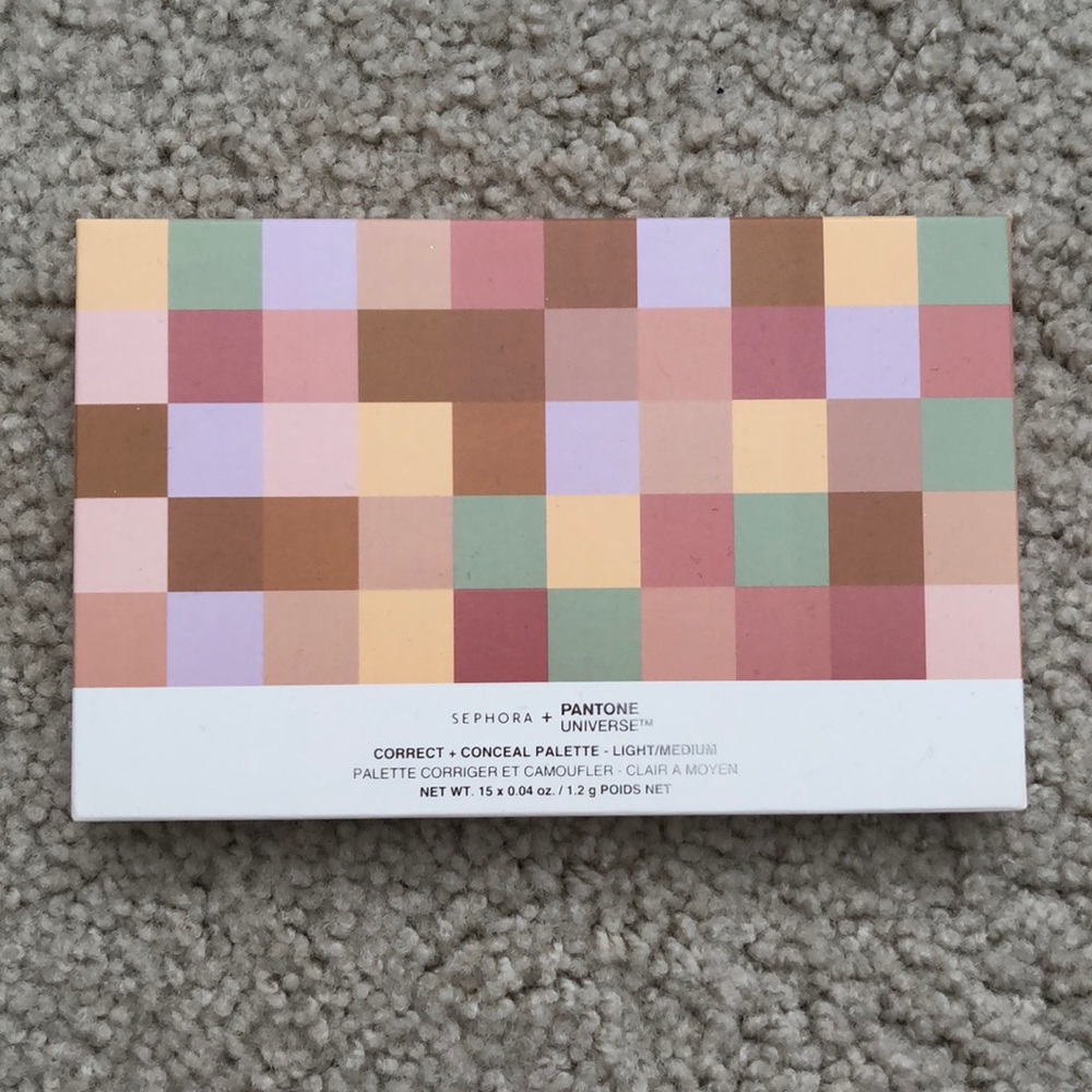 sephora correct&conceal palette -light/medium